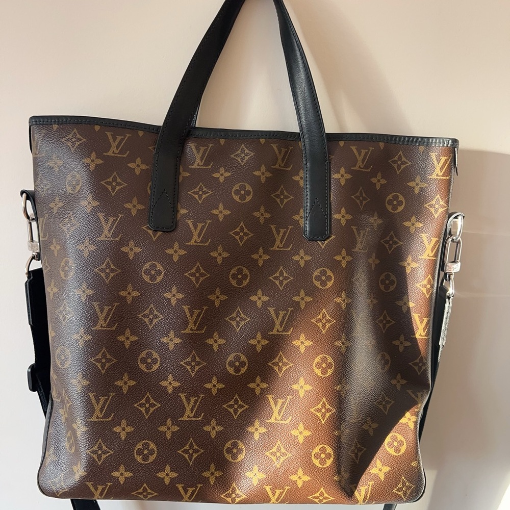 Louis Vuitton Monogram Macassar Davis Tote